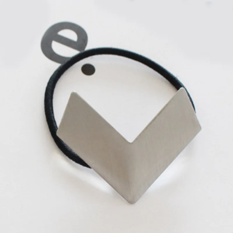 

Fashion Elastic Rubber Hair Bands Vintage Hair Rope Ponytail For Women Girl Geometry Hair Ties Metal Hair Accessories Gifts