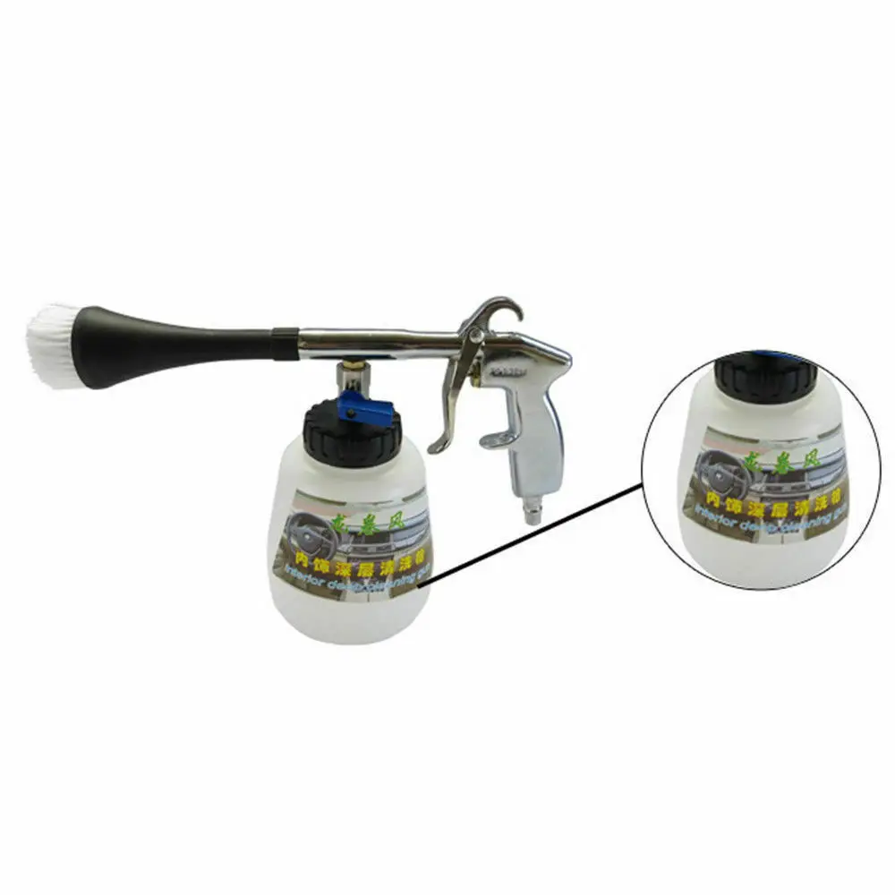 США высокого давления Авто Воздушный Пульс чистки пистолет щетка шайба пены Уход