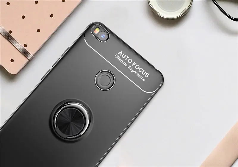 Чехол для Xiaomi Mi Max 2 автомобильный держатель подставка магнитный кронштейн кольцо