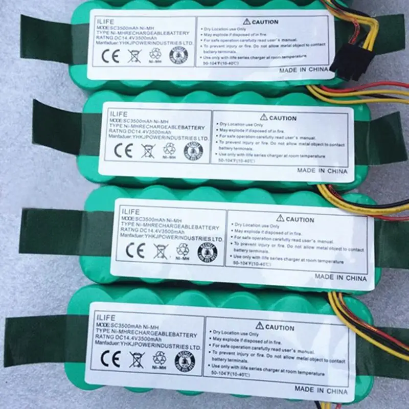 Горячая TTKK Ni-MH 14 4 V 3500Mah для Panda X500 X600 батарея Для Ecovacs Зеркало Cr120 пылесос Dibea X580 |