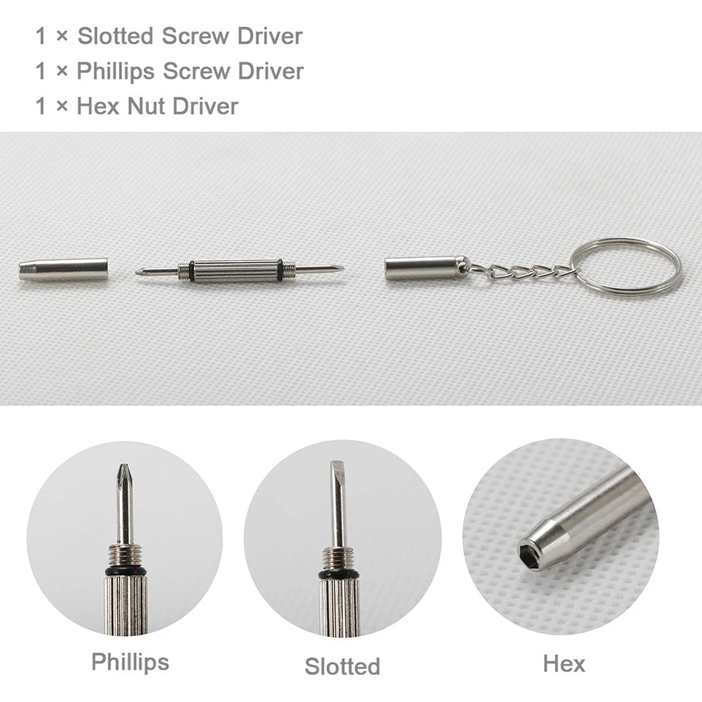 1000 шт Часы для очков крошечные Винты Набор гаек набор инструментов ремонта с