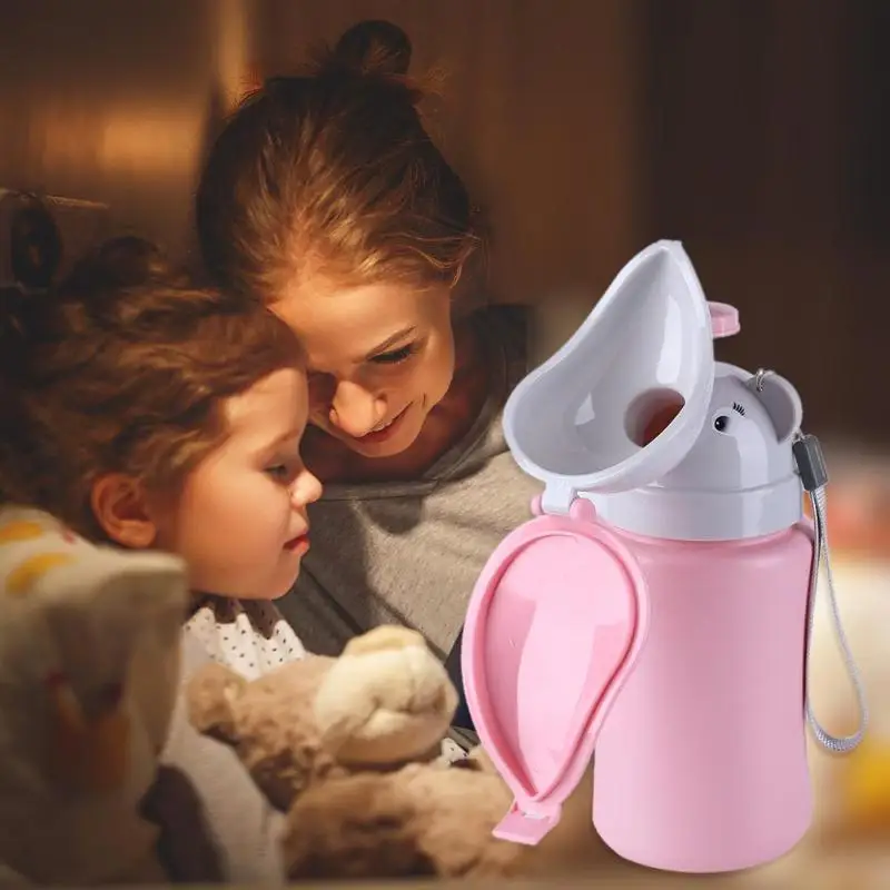 

Portable Convenient Travel Cute Baby Urinal Kids Potty Girl Boy Car Toilet Potties Vehicular Urinal Traveling urination New Drop