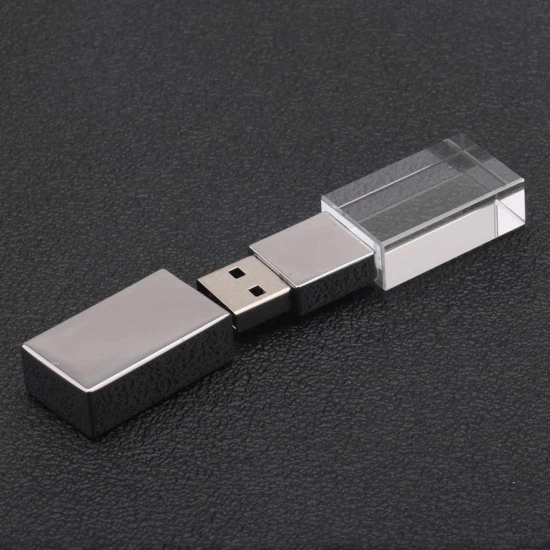 Кристально прозрачный СВЕТОДИОДНЫЙ металлический Usb флэш накопитель 32 Гб usb