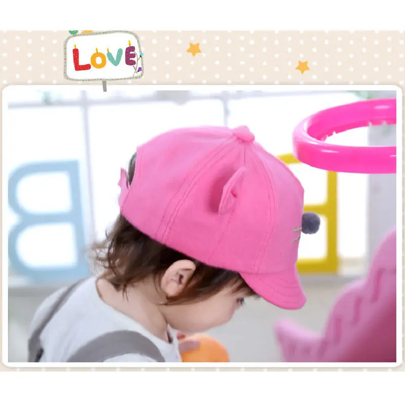 Pudcoco 2019 Brand New Baby Boys Girls Baseball Beret Kids Cap Toddler Infant Hat Peaked Hats 2-5T | Детская одежда и обувь