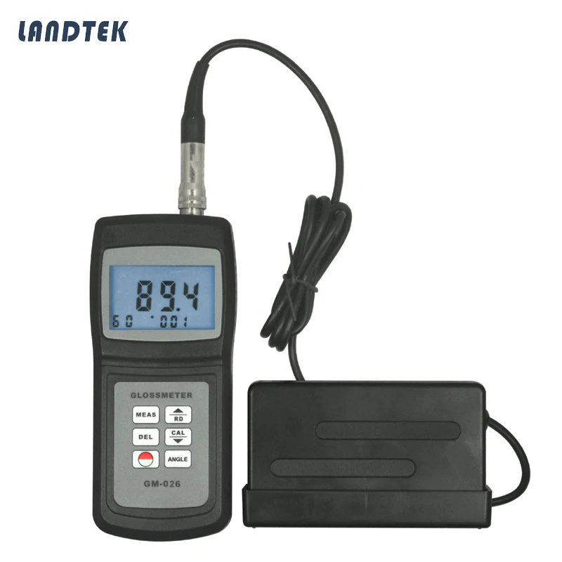 Портативный цифровой глянцевый измеритель Landtek 20/60 градусов Vancometer очистка