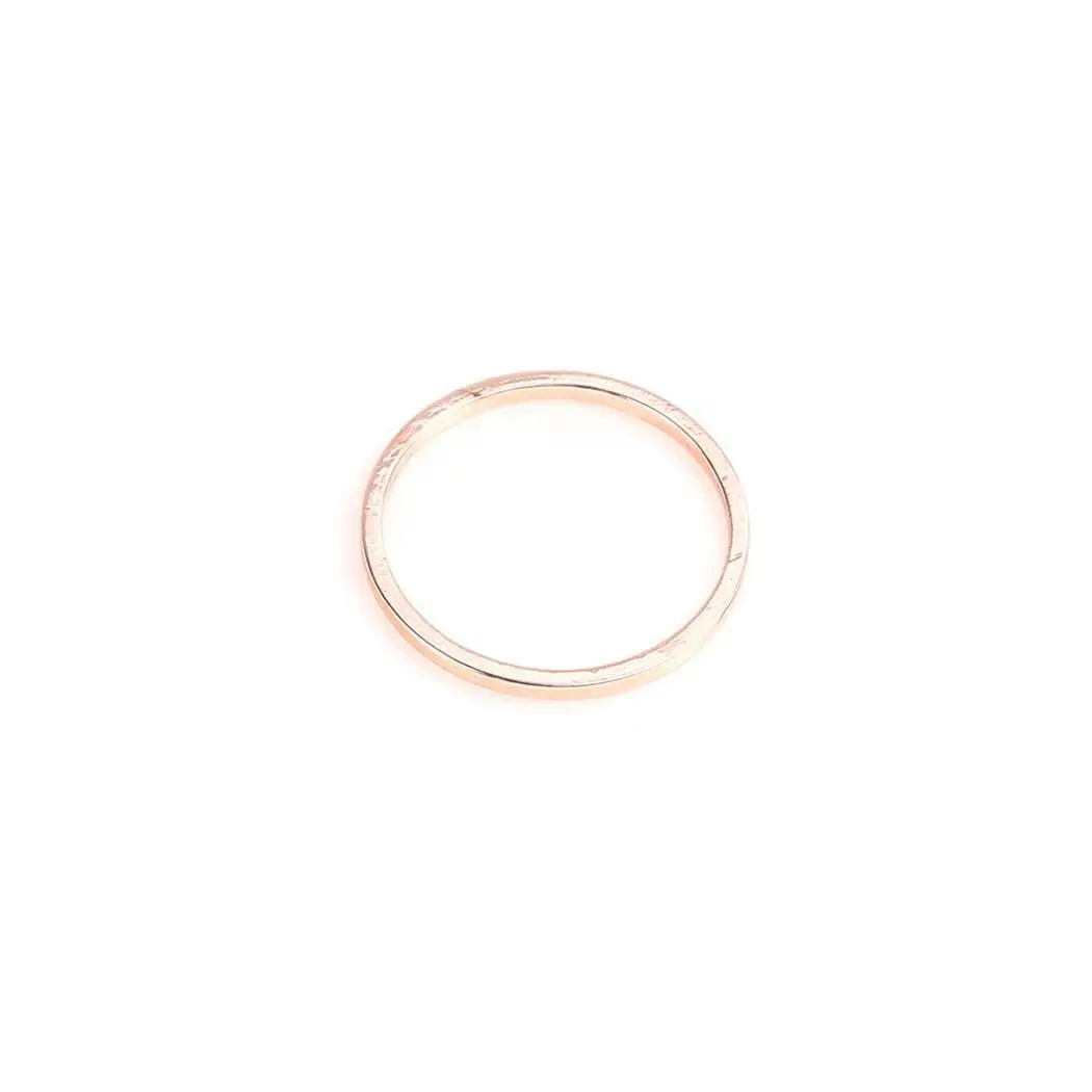 New Women Fashion Casual Round-shaped Jewelry None Charm Wedding Ring Golden Silver Rose golden | Украшения и аксессуары