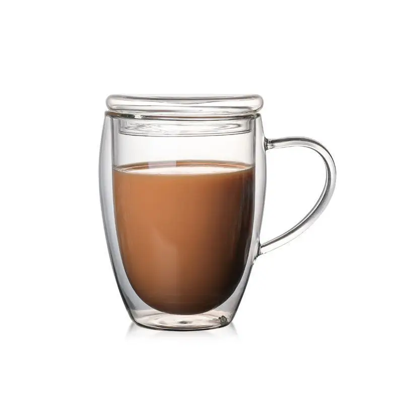 Bodum вино пиво кофе молочный чай двухслойная стеклянная кружка в сдержанном стиле