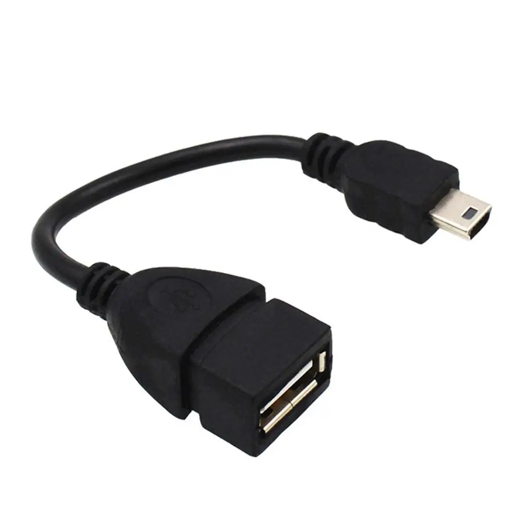14 5 см портативный USB 2 0 A Женский к Micro B Мужской конвертер OTG адаптер кабель для Sam
