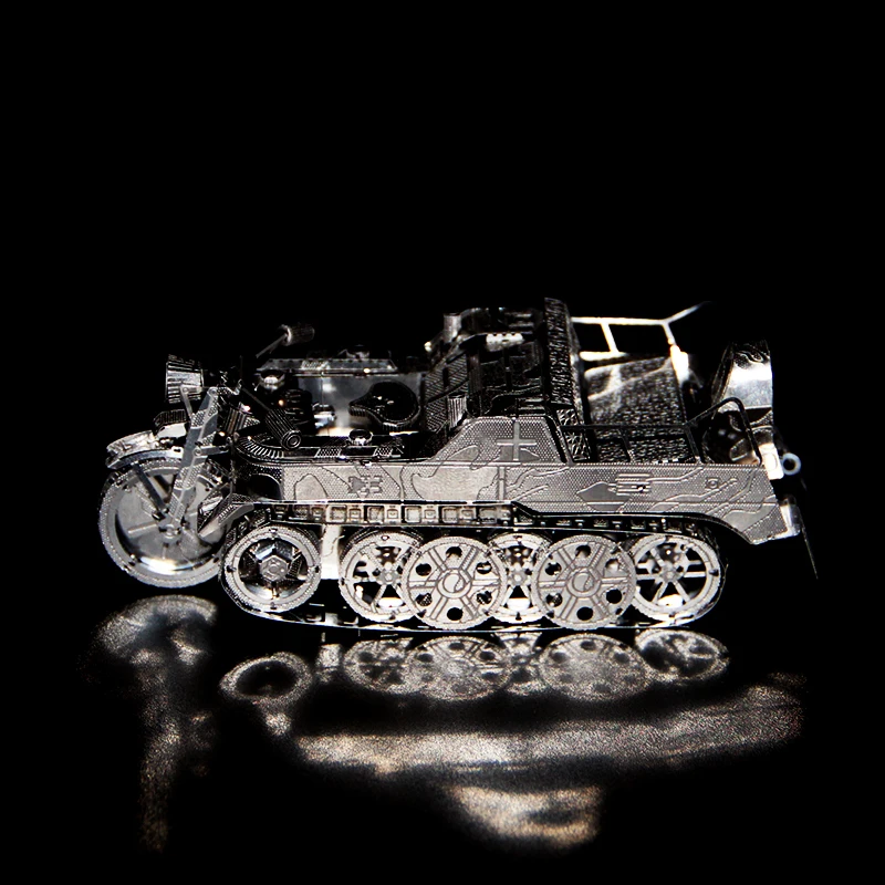 Металлические головоломки DIY SdKfz 2 Kleines кеттенкрафтрад мотоцикл собрать модели