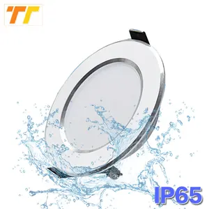 Водонепроницаемый светодиодный светильник с регулируемой яркостью 18 Вт 15 Вт 12 Вт 9 Вт 7 Вт 5 Вт теплый белый холодный белый Встраиваемый светодиодный светильник AC220V AC110