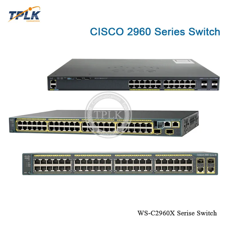 Лучшая цена WS C2960X 24TS LL переключатель 24 портовый коммутатор Gigabit ethernet