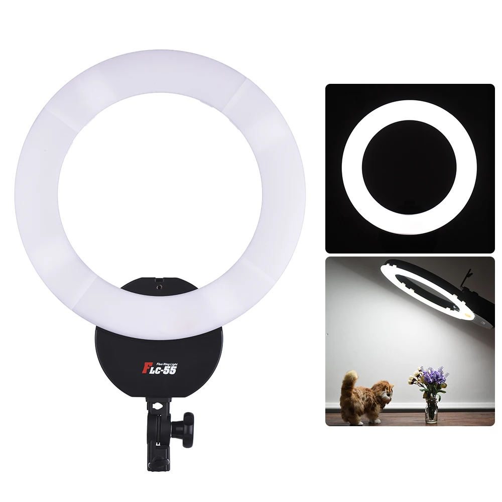 FalconEyes FLC 55 16 "Фотостудия кольцевая световая лампа с подставкой 55W 5600K студийное