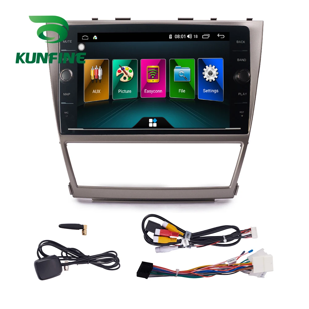 Восьмиядерный 4 Гб ОЗУ 64 ПЗУ Android 8 1 автомобильный DVD GPS плеер Deckless стерео для Toyota