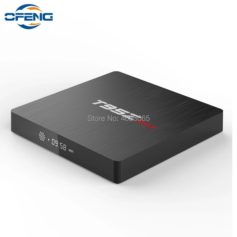 T95Z MAX Smart TV BOX 3 ГБ 32 Восьмиядерный процессор Amlogic S912 Andorid 7 1 2 4G/5 ГГц Dual WiFi BT4.0 4K H.265