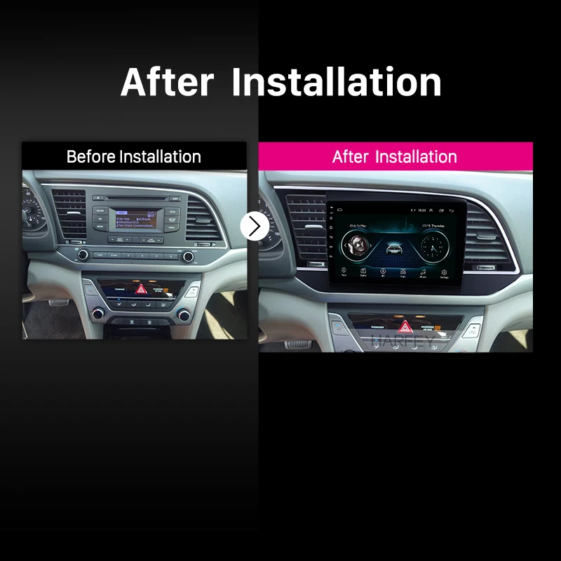 Seicane 9 дюймов Android 8 1 автомагнитола gps навигация головное устройство для 2015 2016 hyundai