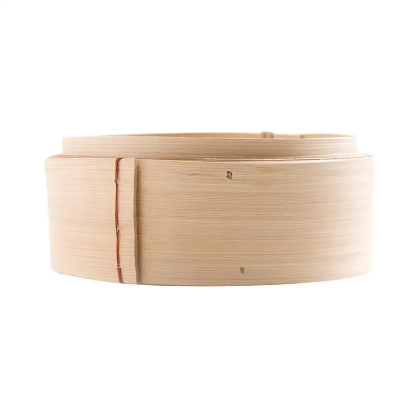 Cooking Bamboo Steamer One Cage and Cover Fish Rice Vegetable Snack Basket Set Cookware Kitchen Tools S/M/L Size | Дом и сад