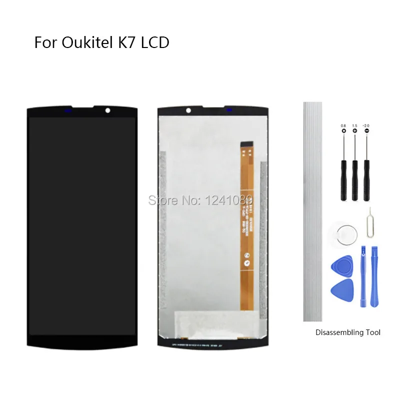 100% Оригинальный дисплей Замена для OUKITEL K7 power LCD сенсорный экран 6 0 дюймов 2 + 16G