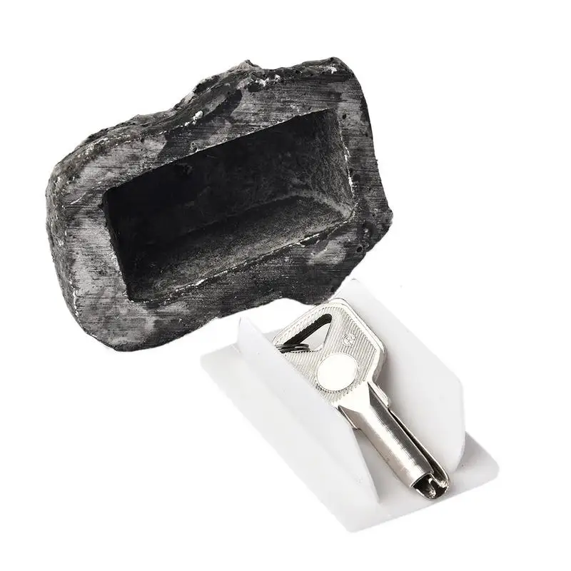 

Stone Shaped Storage Box For Key Spare Key House Safe Hidden Security Rock Stone Case Box Holder Ornaments House Decoration