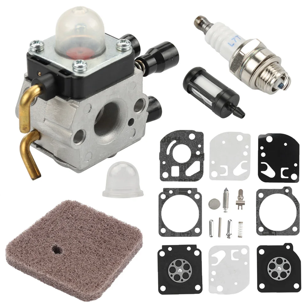 Карбюратор Carb комплект Воздуха Топливный фильтр для STIHL FS75 FS80 FS85 FC75 FC85 HL75 HT70 HT75 SP85