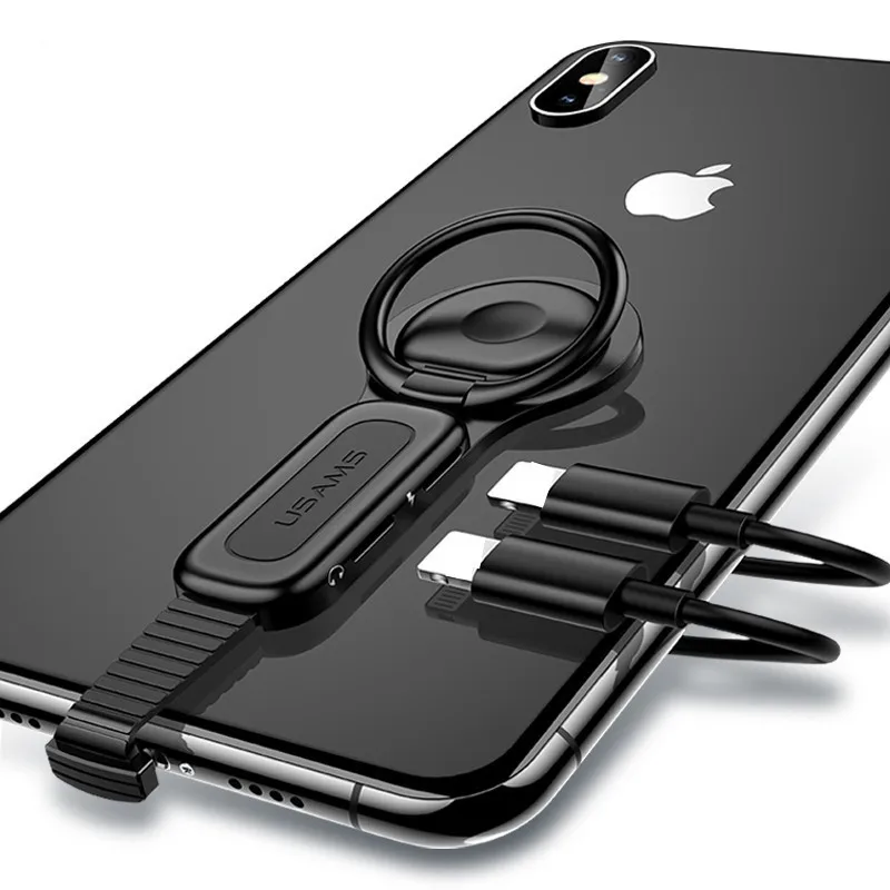 Адаптер OTG для iPhone аудиокабель с Lightning на 3 5 мм зарядное устройство разветвителя