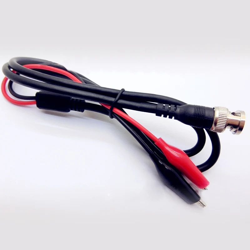 1Set Multifunction Combination Test Cable Wire BNC Male Plug to Dual Alligator Clip Oscilloscope Probe Lead 1M | Обустройство дома