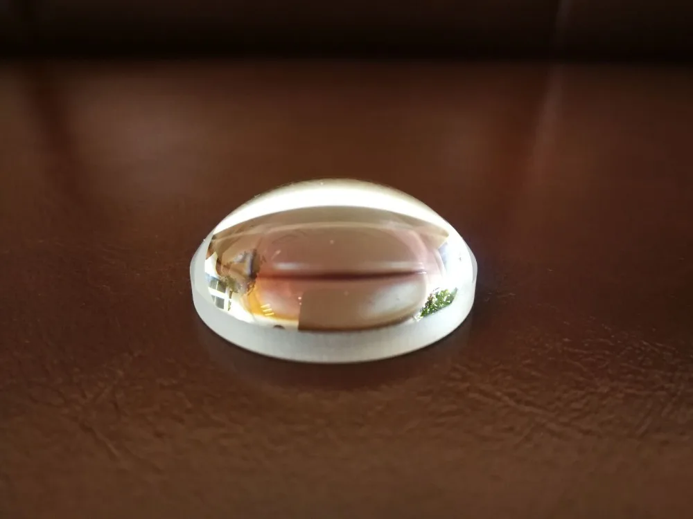 Dia 10mm H-K51 Optical Glass Aspheric Lens Led Focus Length 8mm Applied to Collimation Not for imaging | Инструменты