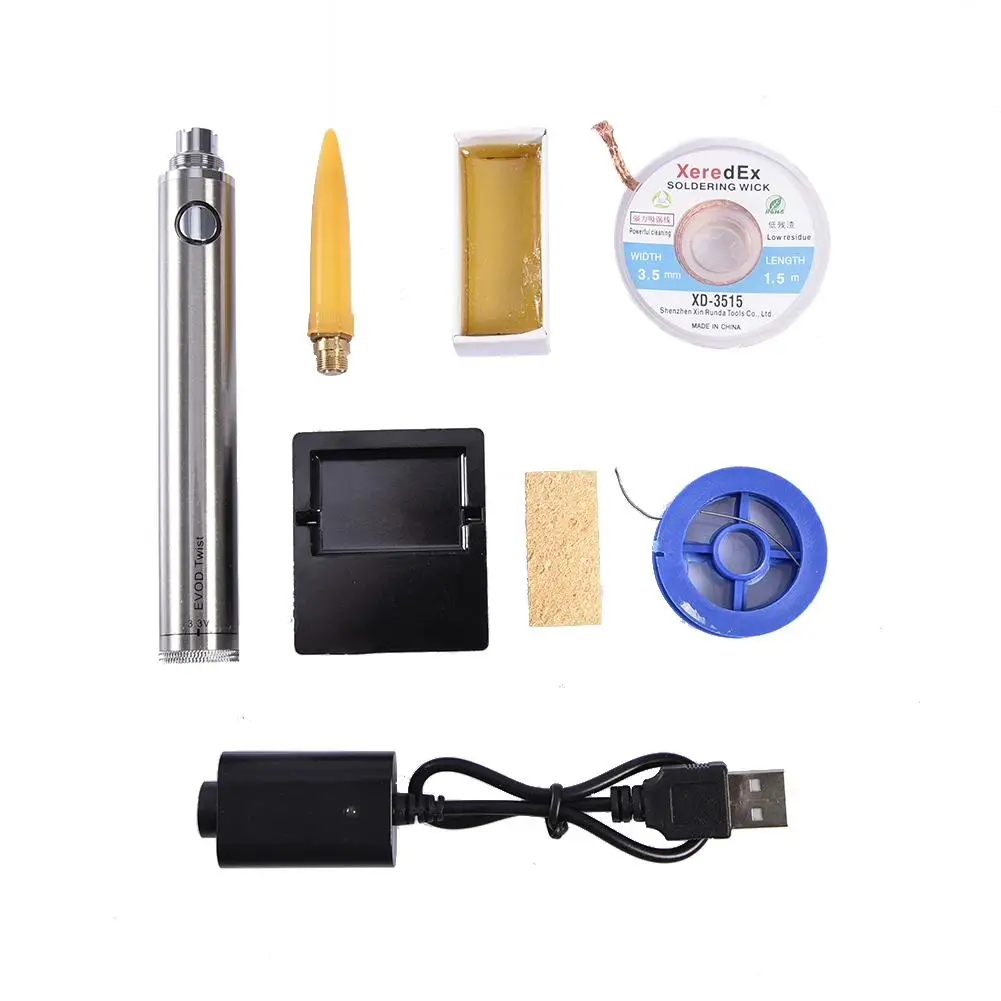 

5V 8W Mini Portable Wireless Soldering Iron Pen Welding Set USB Rechargeable Battery Soldering Iron And Soldering Tool