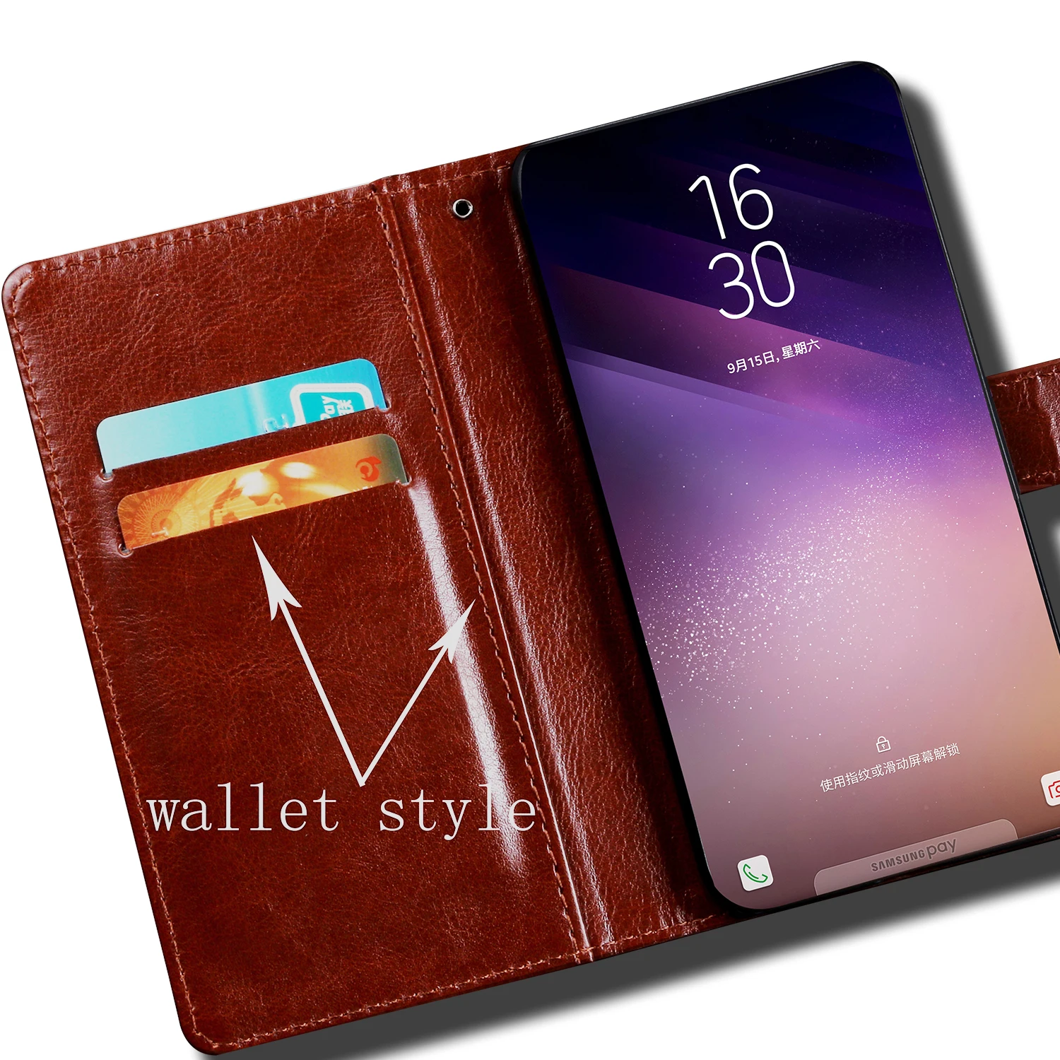 Кожаный чехол с откидной крышкой для Alcatel 1C 5009 1X 5059 D A стильный защитный