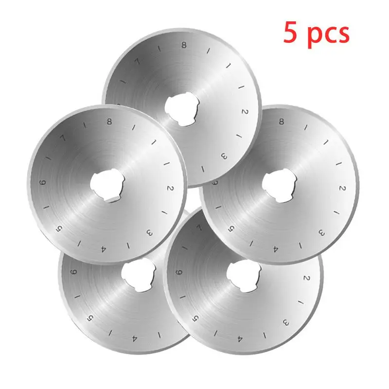 Новый лоскутный роторный резак 45 мм для ткани бумаги круговое режущее лезвие