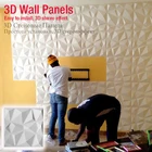 Декоративная 3d панель для резки, 50x50 см, 10 шт.лот