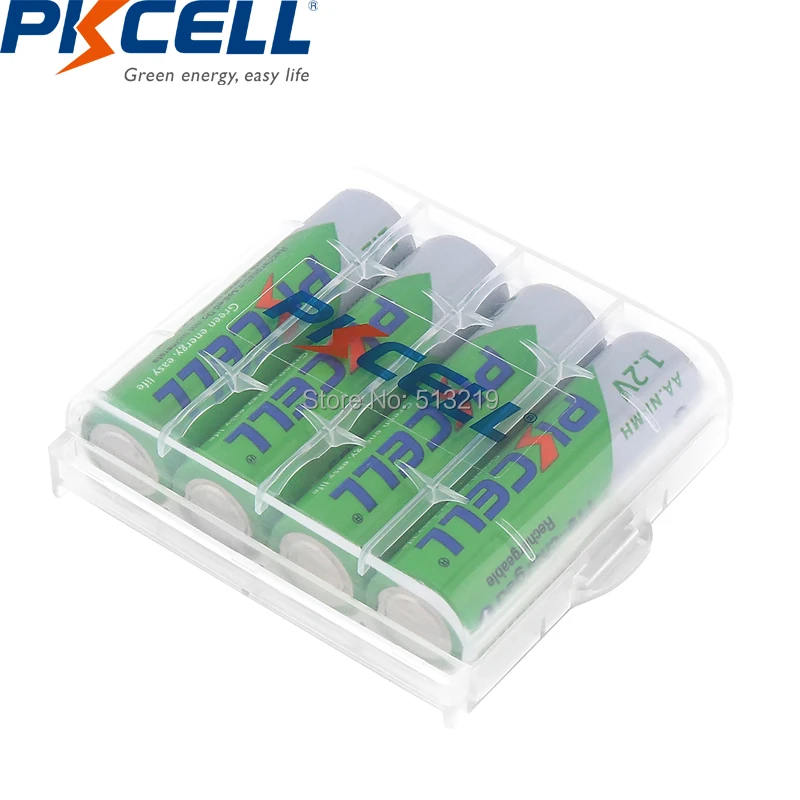 Аккумуляторные батарейки PKCELL 8 шт. 4 850 мА · ч AA 2200 1 2 в NIMH aa AAA|Перезаряжаемые