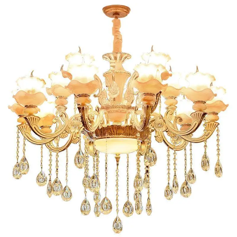 Осветительный светильник Crystal Techo imperna Comedor Lampara Colgante Lustre E Pendente Para Sala De Jantar Deco