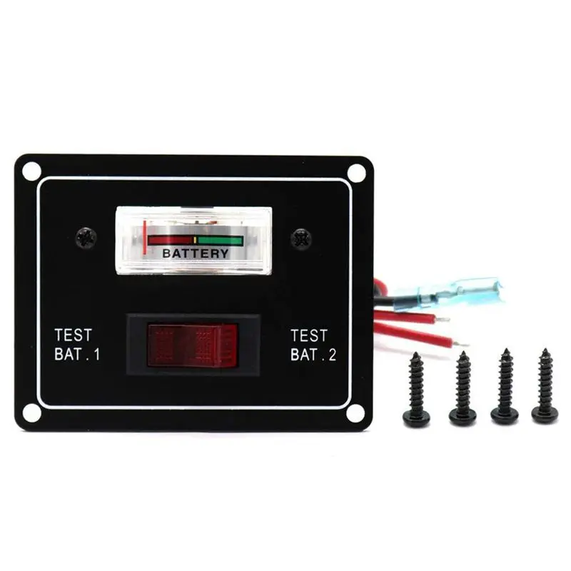 Dc12V номер автомобиля и корабля Батарея двойной Тесты инструмент переключатель