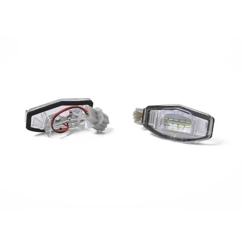 VODOOL 2Pcs LED License Number Plate Light With Rear Lamp Frame Repair Kit For Honda Civic Accord Acura CR-V FR-V | Автомобили и