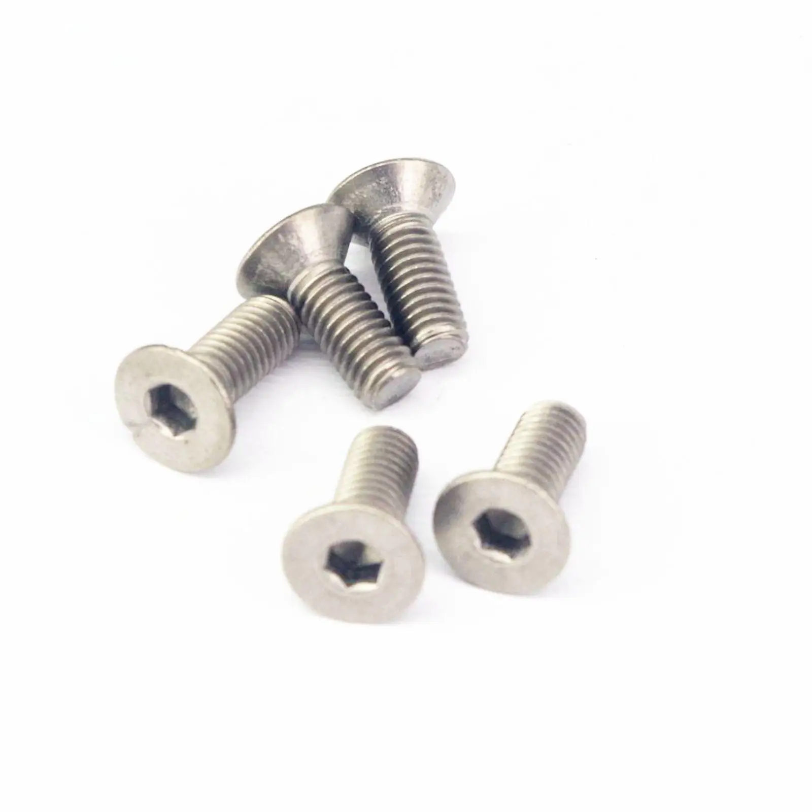 LOT20 M3 x 12mm GR2 потайная титановая Шестигранная головка винтовые болты