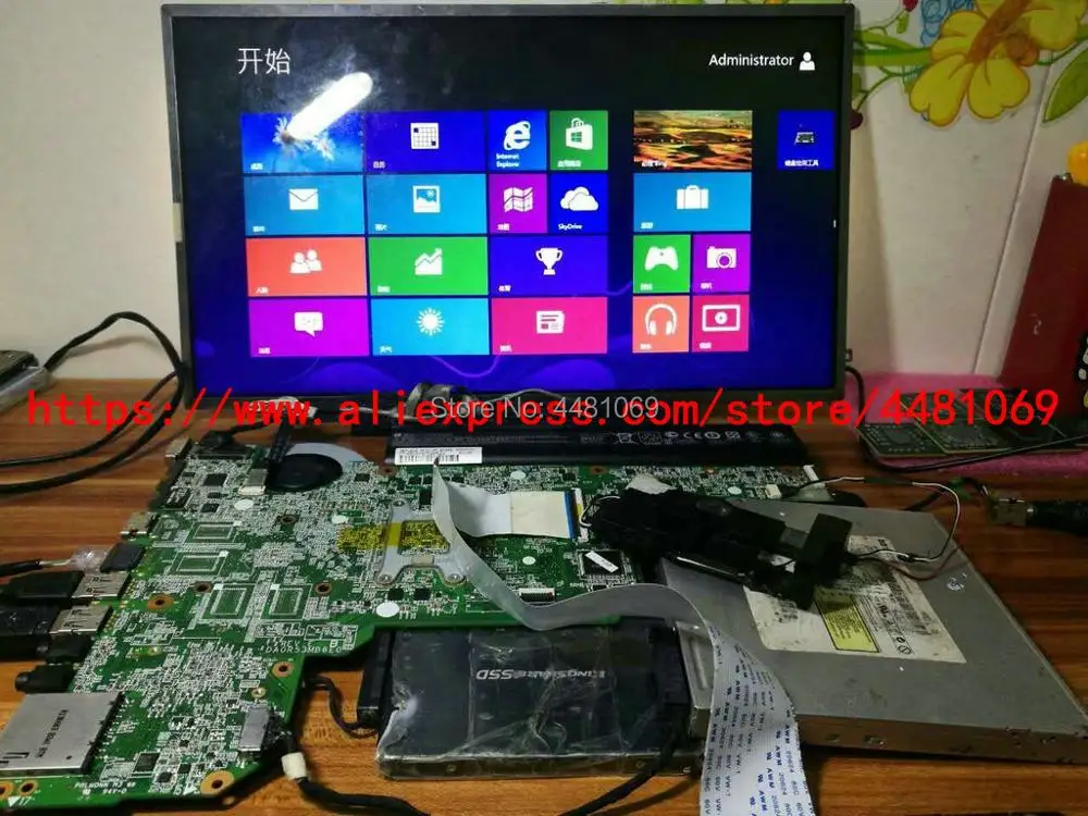 Для ноутбука HP Pavilion G4 G6 G7 g6 2210us 2249WM 2123us 683029 501 001 DA0R53MB6E0/ E1 100%