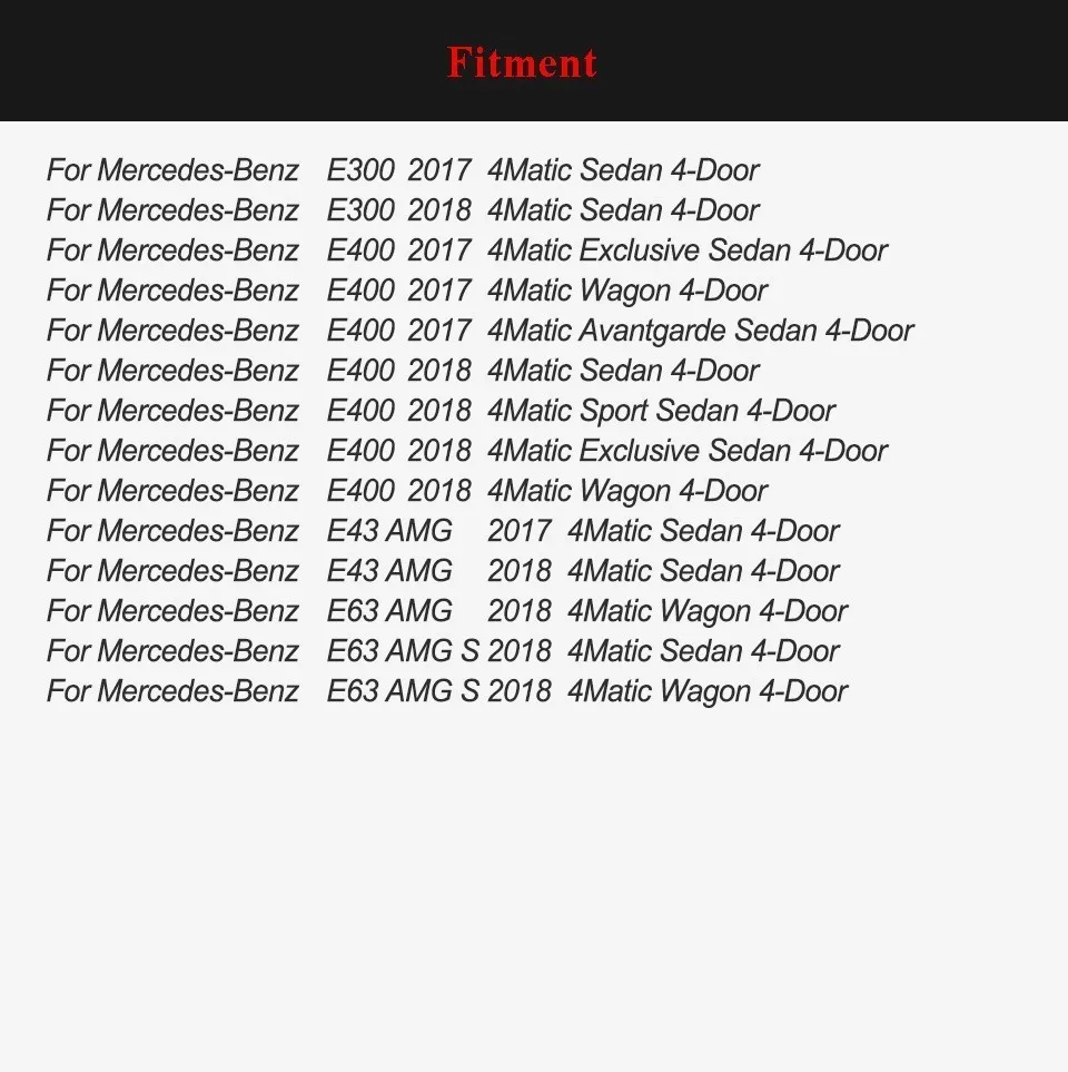 Плавники бампера для Mercedes Benz E Class W213 E300 E400 E43 AMG плавники из углеродного волокна