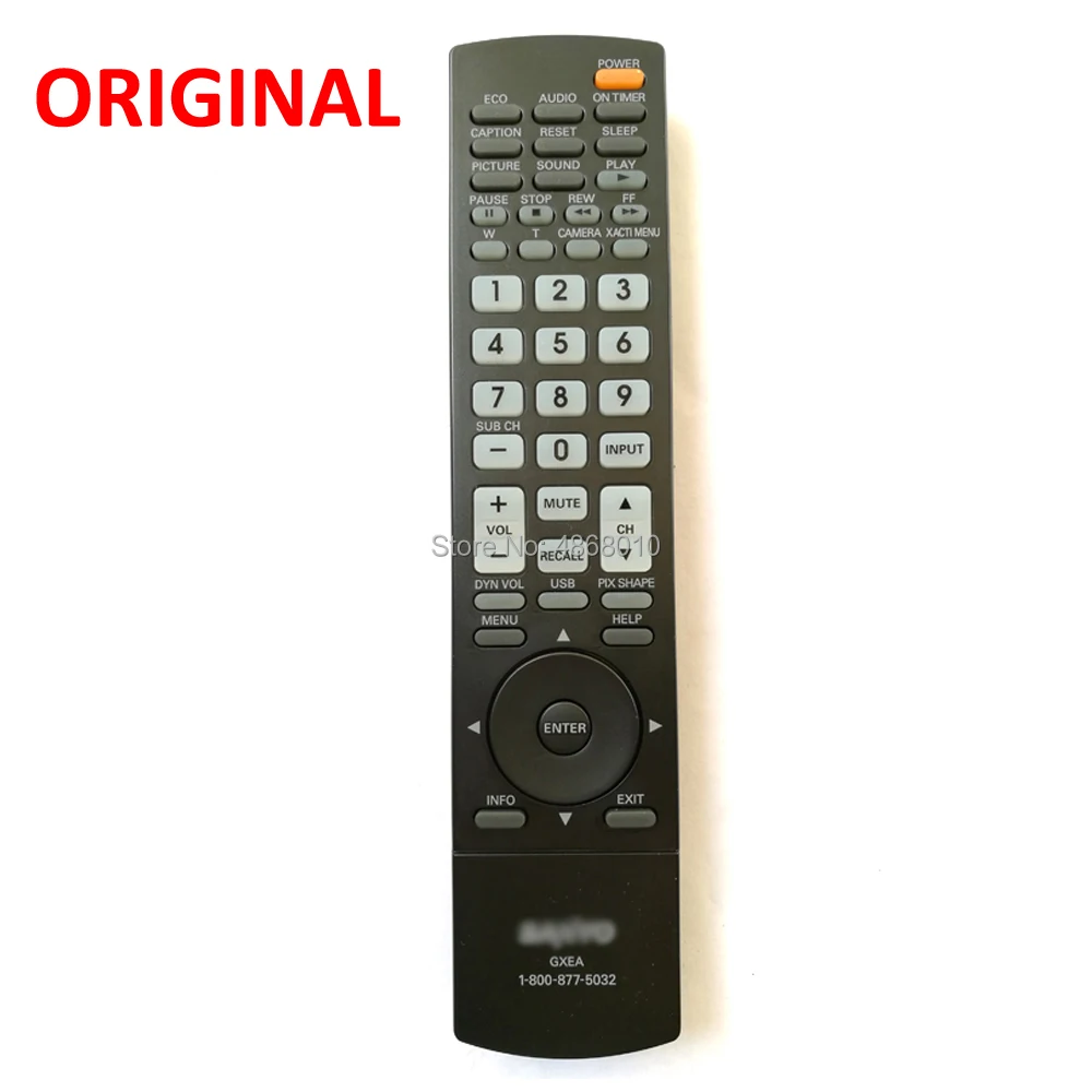 Оригинальный пульт дистанционного управления GXEA 1-800-877-5032 для Sanyo DP37840 DP42840 DP46840