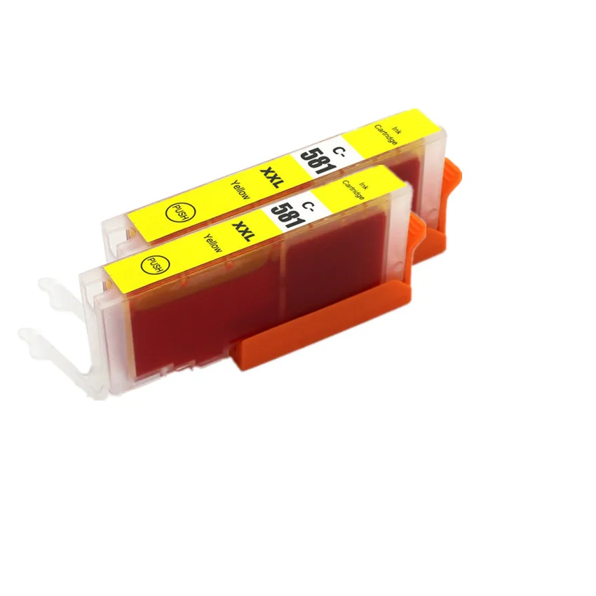 12 шт. совместимый PGI 580 CLI 581 XL чернильный картридж для CANON TR7550 TR8550 TS6150 TS6151 TS8150 TS8151
