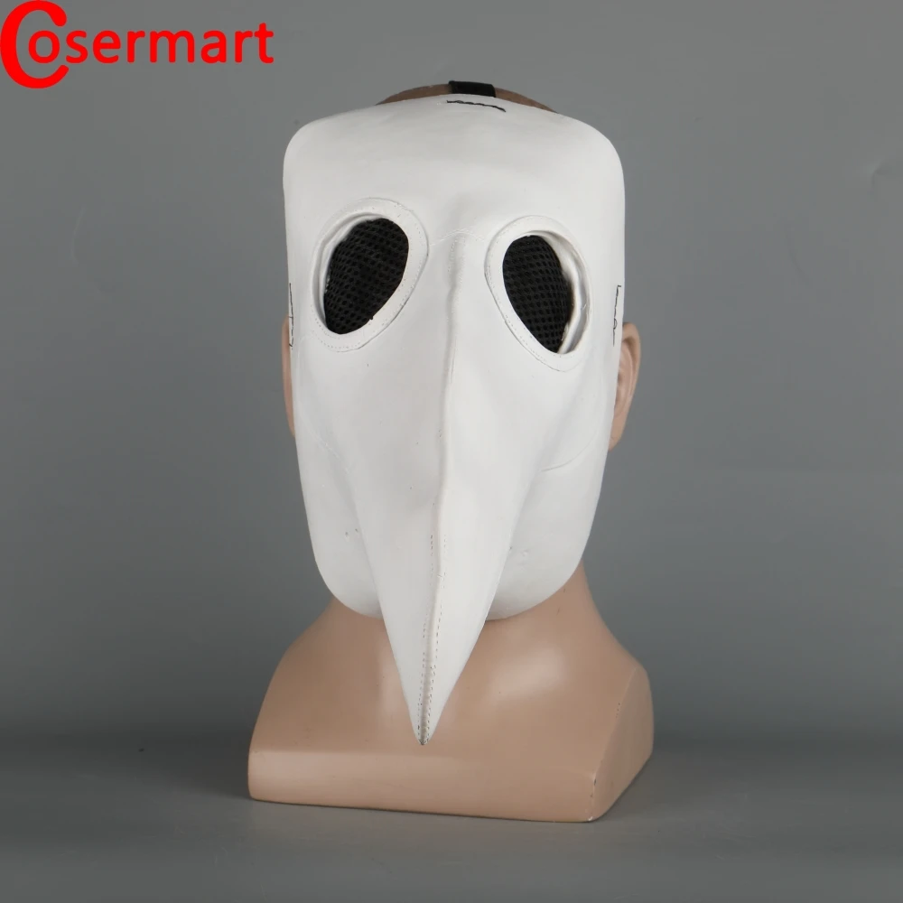 Cosermart маска Чумного доктора длинная мышь для косплея необычная Готический Ретро