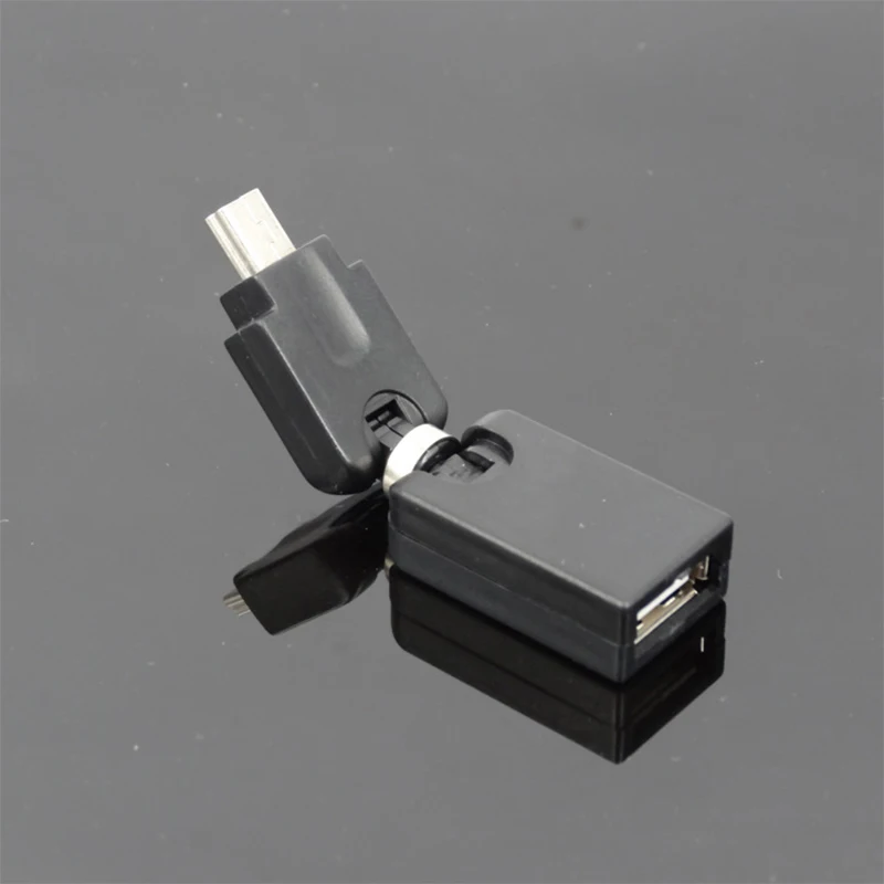 LEORY 360 градусов вращающийся мини адаптер 5 P USB мужчин и женщин OTG Динамик MP3