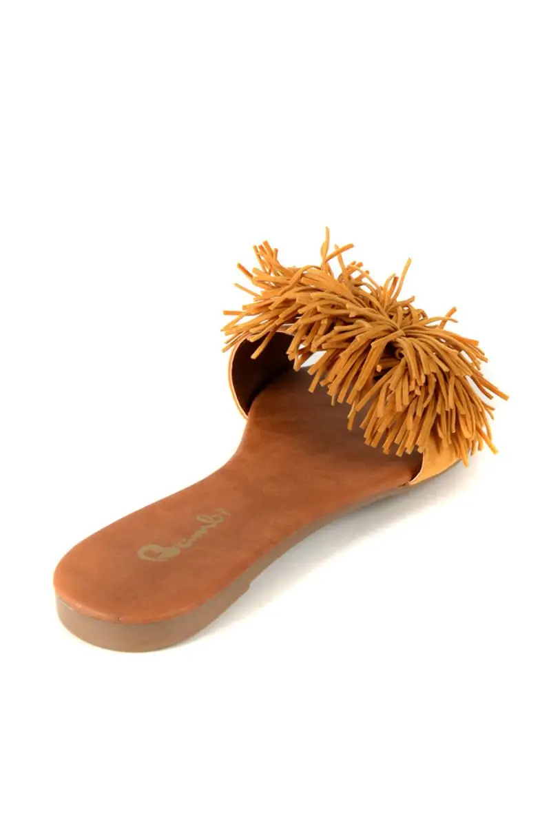 Женские тапочки Bambi Tan F0301101072|Тапочки| |