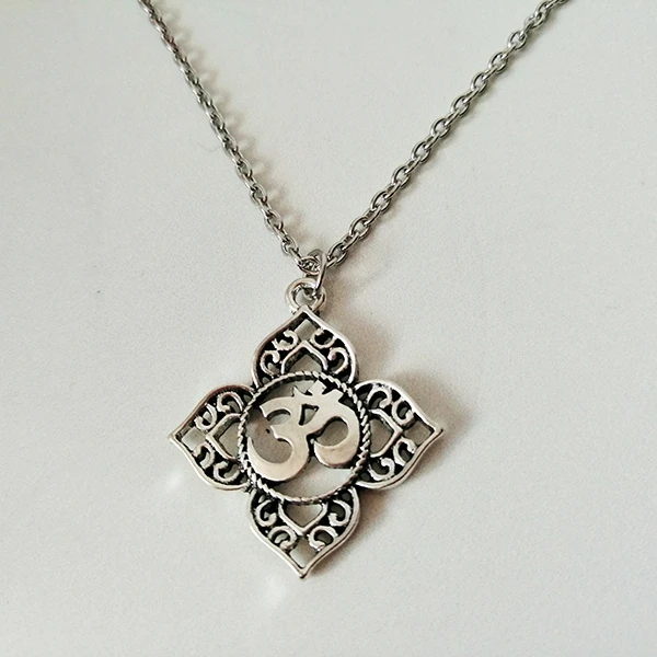 Ожерелье для любителей йоги красивое индийское ожерелье с логотипом | Украшения