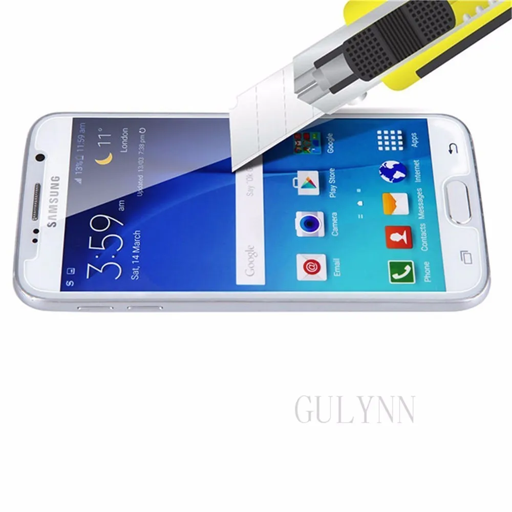Защитное стекло 9H для Samsung Galaxy A3 A5 J3 J4 J5 J6 J7 J8 A51 A71 91 A6 A8 2018 Plus|Защитные стёкла и