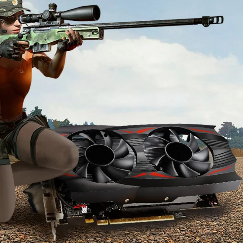 Видеокарта Оригинал Gpu Gtx750Ti 2 ГБ Gddr5 карты изображений Instantkill R7 350 Hd6850 для Geforce игр |