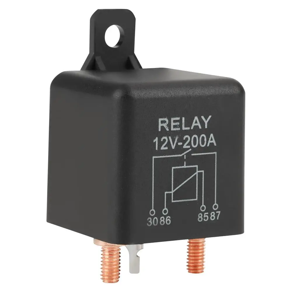 12 В 200 А стандартное открытое реле для тяжелых условий эксплуатации автомобиля