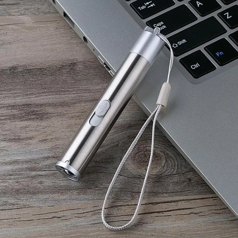 Pet LED лазерная ручка Кошка инфракрасная анимация интерактивная игрушка с USB