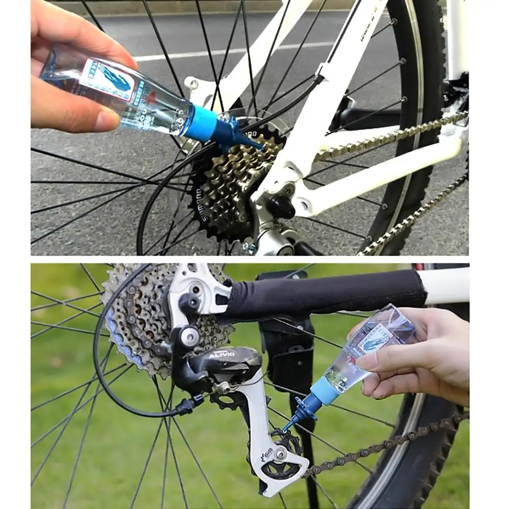 60 мл MTB велосипедная цепь смазка Смазка обслуживание масло очиститель инструмент