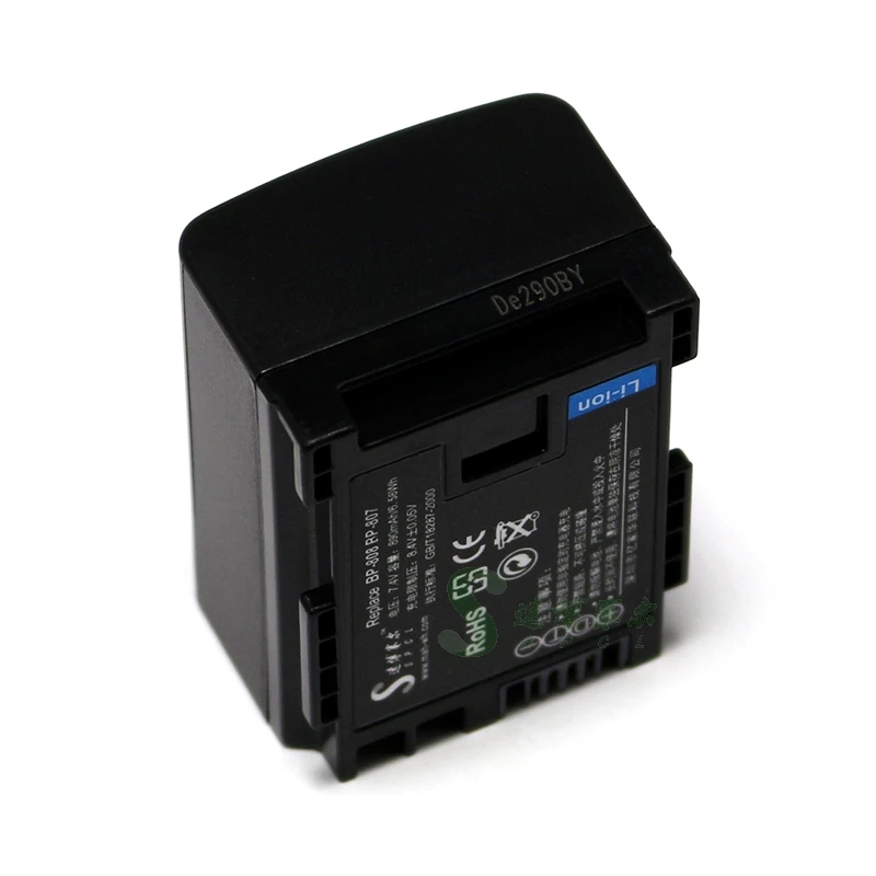 BP 808 807 809 Батарея для Canon FS11 FS21 FS100 FS200 FS22 FS305 FS306 FS307 FS405 FS406 HF100 HF11 HF200