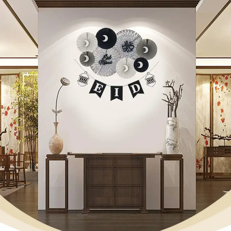 Ramadan тема вечерние DecorationLetter Бумага и рисунком в виде птичек-оригами Цветочный